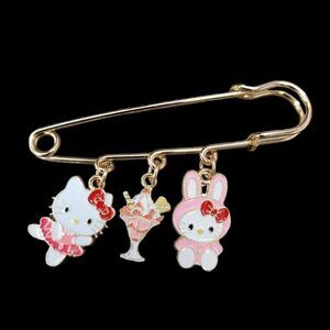 2/$20 Brand New Hello Kitty Gold Pin